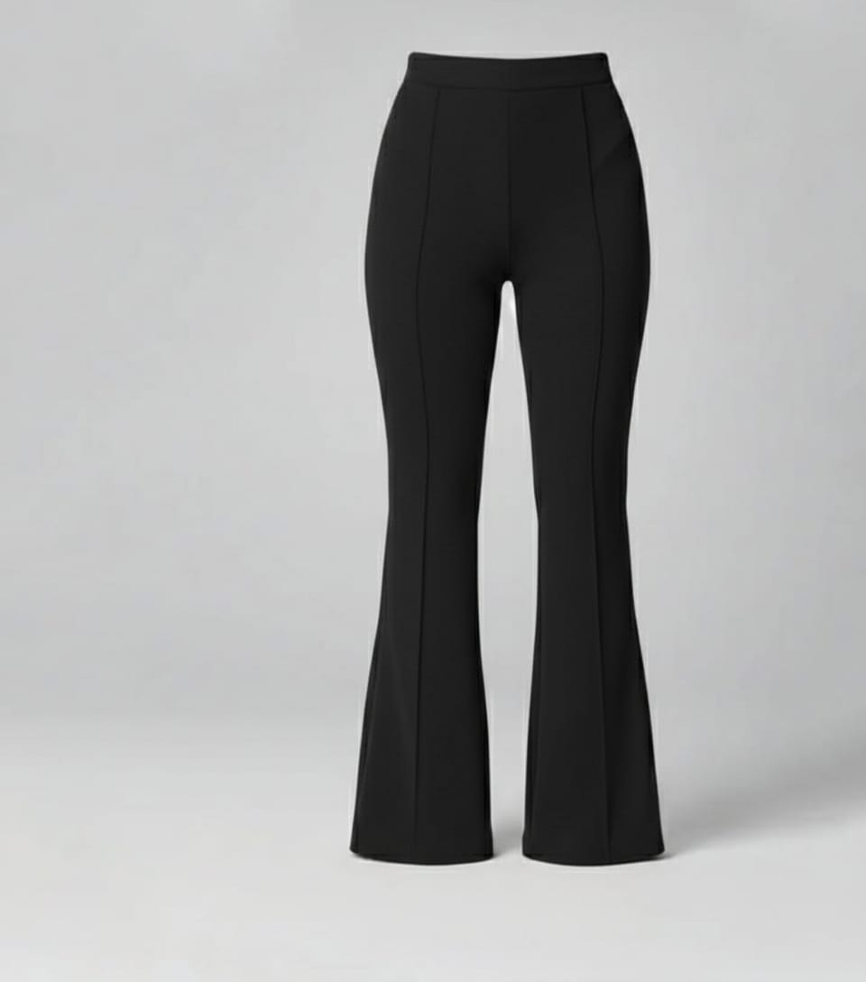 High Waist Leg Flare Pant